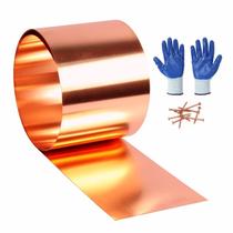 Rolo intermitente de cobre D.MATIALL 99,95% puro 0,3 mm de espessura 28Ga