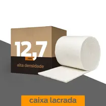 Rolo manta fibra cerâmica espessura 12,7 mm isolamento térmico alta densidade 128 kgm