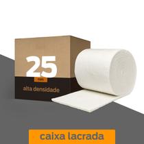 Rolo manta fibra cerâmica espessura 25 mm isolamento térmico alta densidade 128 kgm
