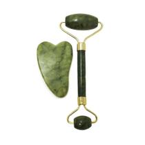 Rolo Massageador Facial Pedra QuartzoVerde Claro - Importadion
