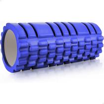 Rolo Massagem Foam roller liberação Miofascial exercícios Azul 894-BL - Lorben