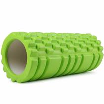 Rolo Massagem Foam roller liberação Miofascial exercícios Verde 894-GN - Lorben