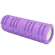 Rolo Massagem Foam Roller Liberação Miofascial Yoga Roxo - Lorben