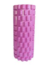 Rolo Massagem Liberação Miofascial Foam Roller Lequipo - Rosa