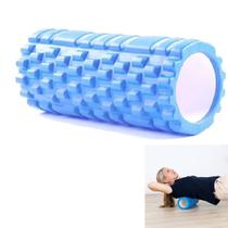 Rolo Miofascial Massagem Roller Foam Ioga Yoga Pilates Treino Academia Atividade Fisica Exercicio Fisioterapia Liberaçao Tensao Flexibilidade Alivia D