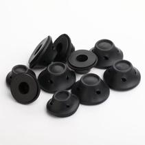 Rolo modelador de cabelo cachos rosas de silicone cachos perfeitos 6UN