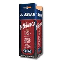 Rolo monarca lã sintética 25mm 23cm atlas