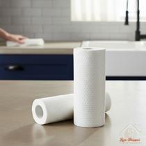 Rolo Pano Multiuso Absorvente Reutilizável com 50 Unidades Cozinha Limpeza e Higiene