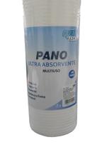 Rolo Pano Ultra Absorvente 100 Folhas Multiuso Limpeza Prática Sem Fiapos Seco ou Umedecido Mais Rendimento Rolo Pano Ultra Absorvente 100 Folhas Multiuso Limpeza Prática Sem Fiapos Seco ou Umedecido Mais Rendimento