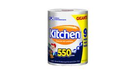 Rolo Papel Toalha com 550 Folhas Duplas Rende Muito