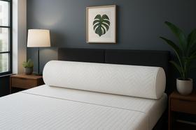 Rolo Para Cabeceira Cama Box King + Protetor Matelado