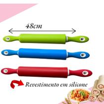 Rolo para Massa Culinário Silicone 48 cm para Todos tipos de massas MGV