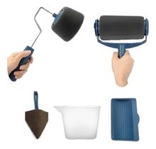 Rolo Para Pintar Parede Sem Sujeira Extensível Kit Cabo