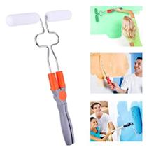 Rolo Para Pintura Inteligente Duplo Com Suporte Articulado