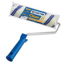 Rolo para pintura Lã Clean 12MMx23CM c/cabo - Castor