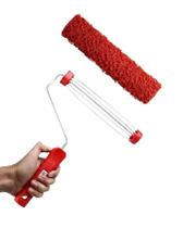 Rolo Para Textura Cabelo De Anjo 23cm Com Cabo Chapisco Rolo Para Textura Cabelo De Anjo 23cm Com Cabo Chapisco