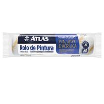 Rolo pintura lã sintética antirrespingo 23cm s/cb atlas cx/12