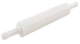Rolo Plástico Maciço Profissional Para Massas Branco 30x06 SOLRAC - CM