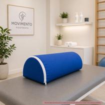 Rolo Posicionador Meia Lua Ortopédico Fisioterapia, Exercícios e Massagem com Capa Removível AZUL Rolo Posicionador Meia Lua Ortopédico Fisioterapia, Exercícios e Massagem com Capa Removível AZUL