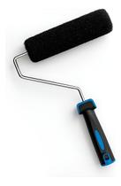 Rolo Preto para Textura 23cm Aplicação de Massa Acrílica e Textura Decorativa