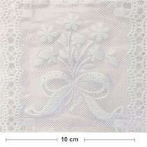 Rolo pvc rendado liso lg0,50 des.001/branco Rolo pvc rendado liso lg0,50 des.001/branco