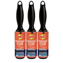 Rolo Removedor de Fiapos Scotch Mini 3M Pacote com 3 Unidades de 30 Folhas Cada Rolo Removedor de Fiapos Scotch Mini 3M Pacote com 3 Unidades de 30 Folhas Cada