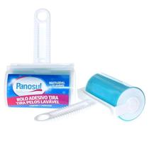 Rolo Rolinho Tira Pelos Roupa Sofá Reutilizável e Lavável Panosul