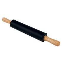Rolo Silicone e Bamboo Preto