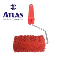 Rolo Textura Rustica Atlas 10cm Cabelo Anjo at155/10SR