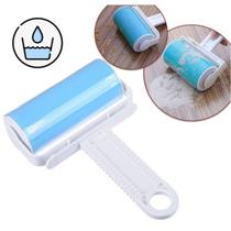 Rolo Tira Pêlos Lavável Reutilizável para Roupas Sofás e Etc Para Tirar Pêlos de Animais Super Prático