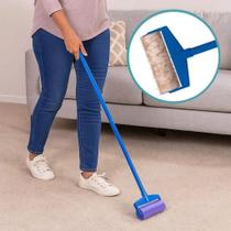 Rolo Tira Pelos Lavável Roupas Sofá Estofado Cabelo Pet Limpeza Reutilizável Removedor Pelagem