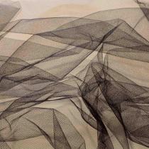 Rolo Tule Tecido 50 Metros X1,20M Preto