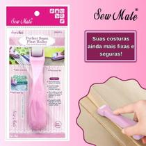 Rolo Vincador para Pregas de Costura Sew Mate Rosa DW-FP13