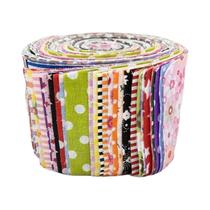 Rolos De Algodão Coloridos 65x50CM 40 Peças Para Material De Costura DIY Patchwork Quilting