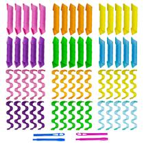 Rolos de cabelo Essenergi 60 unidades de modeladores sem calor de 30 cm