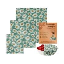 Rolos De Envoltórios De Cera De Abelha Reutilizáveis, Armazenamento Ecológico E Sustentável Para