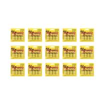 Rolos de Papel Adesivo Dupla Face (120-4) - Tira de Cola Forte para Mosquitos