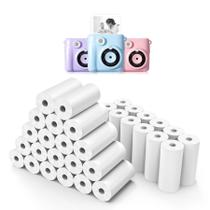 Rolos de papel de impressão instantânea Hikkon para crianças Câmera instantânea