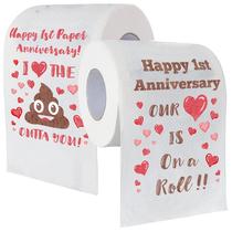 Rolos de papel higiênico ETHINKIO Feliz aniversário de 1 ano (2)