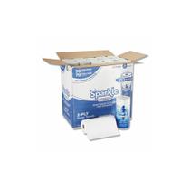 Rolos de papel toalha de cozinha Georgia-Pacific Sparkle de 2 camadas x30 Rolos de papel toalha de cozinha Georgia-Pacific Sparkle de 2 camadas x30