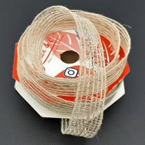 Rolos Fita De Juta Bege Decoração Natalina 10mm 20m Kit 4pçs Rolos Fita De Juta Bege Decoração Natalina 10mm 20m Kit 4pçs