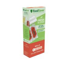 Rolos para Selagem a Vácuo FoodSaver 27,9 cm x 3,65 m Pacote com 2 Rolos para Selagem a Vácuo FoodSaver 27,9 cm x 3,65 m Pacote com 2