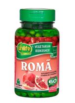 Romã Com Selênio E Vitamina B5 Vitamima C 60 Cáps Unilife