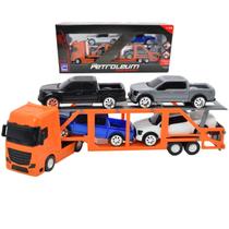 Roma Petroleum Cegonheira 1/43 com 4 Pick-ups Brinquedo Infantil Roma Petroleum Cegonheira 1/43 com 4 Pick-ups Brinquedo Infantil