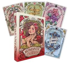 Romantic Lenormand Oráculo Lenormand Romantico Baralho De Cartas De Tarô