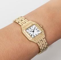 ROMMANEL Relógio analógico social dourado ediçâo limitada 650102