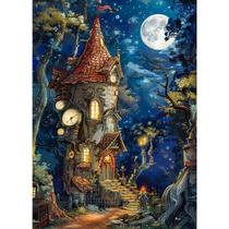 Rompecabezas Completo Castillo Antiguo 1000 Piezas 70x50 cm