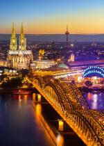 Rompecabezas Ravensburger Shining Cologne Alemania de 1000 Piezas Rompecabezas Ravensburger Shining Cologne Alemania de 1000 Piezas