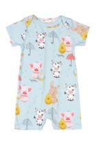 Romper Algodão Up Baby Fazendinha