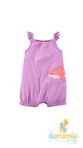 Romper Baleia Lilas Carters 18 meses